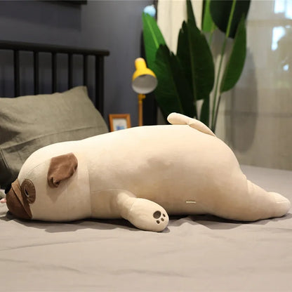 Lazy pug plush