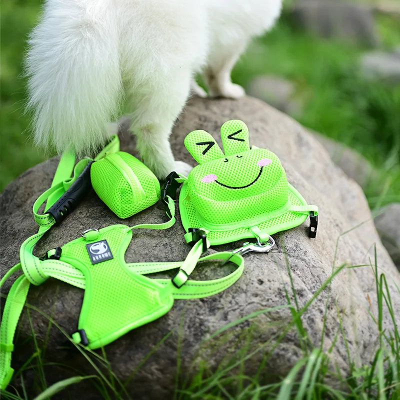 Frog Dog Backpack Harness